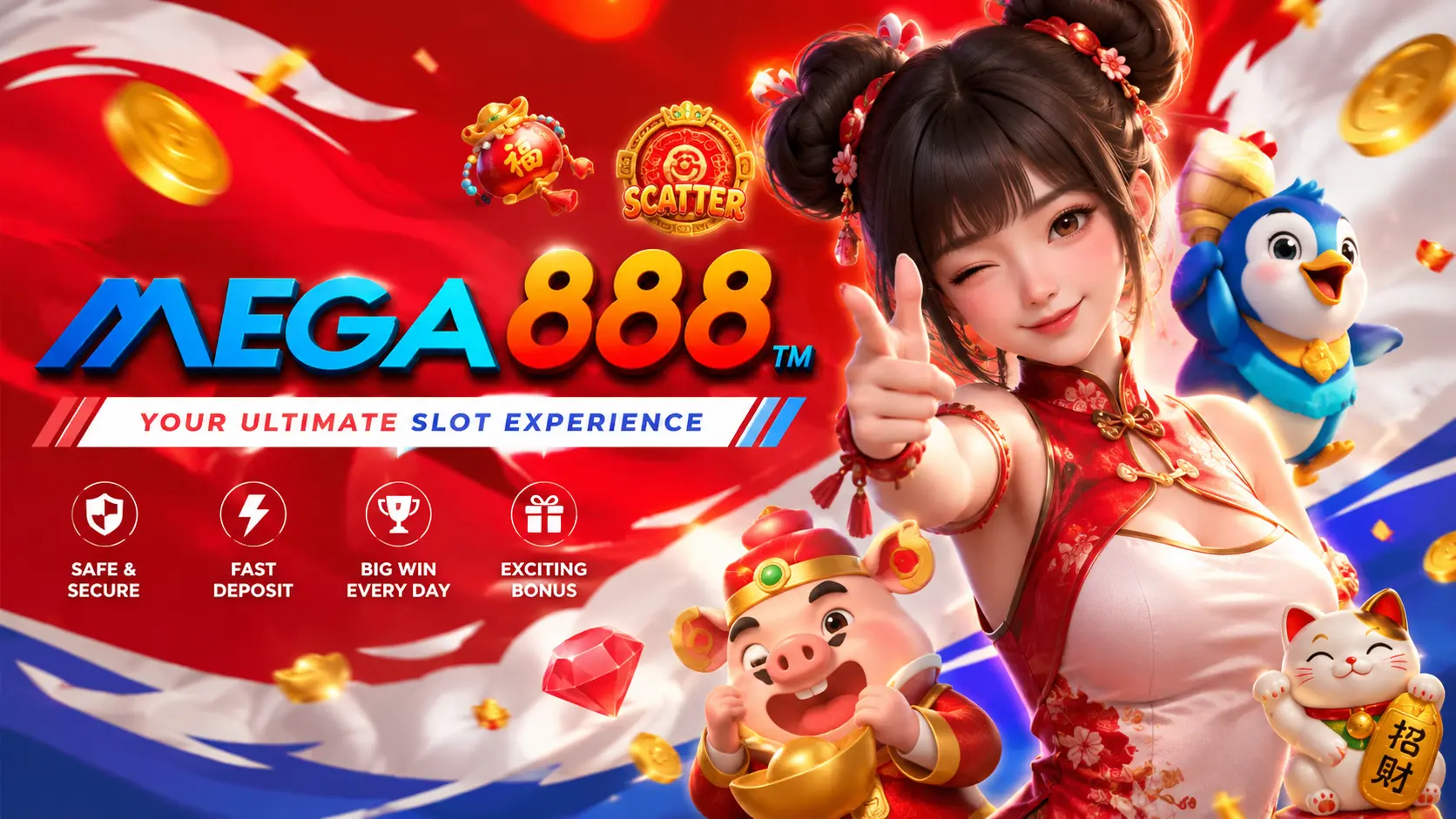 MEGA888 Your Ultimate Slot Experience